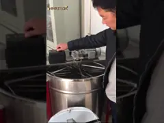 Electric Motor 6 Frame Radial Honey Extractor SUS Honey Extraction Machine