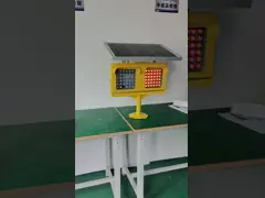 IP66 50fpm Güneş Pist Koruması Açık Sarı Yanıp Sönen ICAO Ek 14