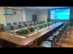 China Multi Touch Retractable Monitor Motorised , Pop Up Monitor 1.8mm Thickness supplier