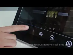 21.5 дюймовые стенки ресторанов Планшеты меню LVDS EDP Интерфейс FHD Видео LCD LCD цифровой рекламный медиа дисплей 4G WIFI BT LAN video