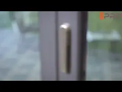 Non Thermal Break System Aluminum Bi Folding Door 1.2mm Exterior Patio Folding Doors video