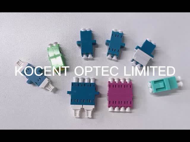 LC/UPC Fiber Optic Adapter Without Dust Cap with 0.10dB Repeatability for Local Area Networks