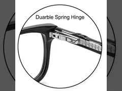 Acetate Optical Eyeglasses Frames Blue Light Cut for Children Teens