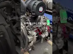 Двигатель дизеля Cummins PC360-7 6D114 OEM полный video