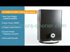 4000Kg Heavy duty frequency conversion Sliding Gate operator AC Motor Factory Outlet