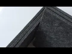TUV 12mm Sound Absorbing Decoration Polyester  Pet Panels Acoustic