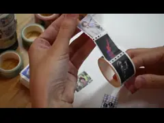 Напечатанная лента Washi рождества ленты для маскировки Washi ленты для маскировки японская video