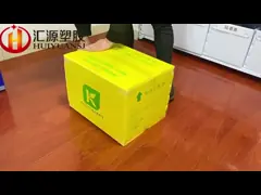 Printable Collapsible Custom Corrugated Plastic Boxes