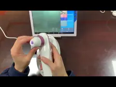 Анализатор кожи машины анализатора здоровья цифровых фотокамер машины анализатора здоровья китайский video