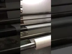 Ровные карты обозначают 0.64m*120m серебряной горячей штемпелюя фольгой video