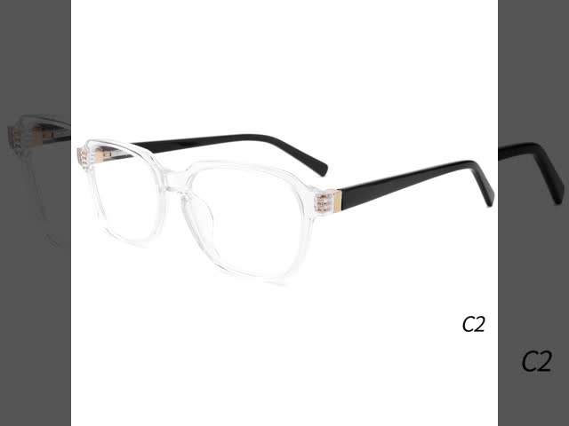 Рамка Unisex прозрачного ацетата Eyewear квадратного оптически
