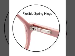 Ацетата моста объектива ПК рамка двойного оптически для женщин людей розовых video