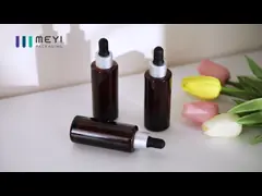 18/415 50ml 1 Ounce Glass Dropper Bottles For Essential Oil