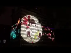 Theme Park Outdoor Gobo Projector High Bright 100W 200W 400W Ip65