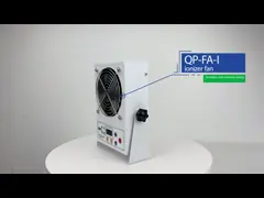 Электронная промышленность вентилятора статического элиминатора вентилятора 150mm Ionizer воздуха скорости ветра 1KV video