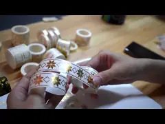 Waterproof Gold Foil Japanese Washi Masking Tape