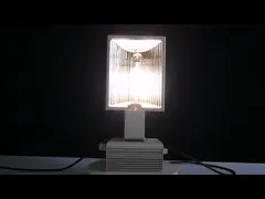 Воздух света Pro 600W высокой интенсивности HPS растет светлым для парника video