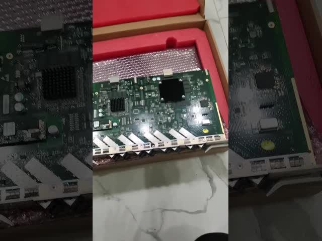 ZTE C300 OLT business board GTGO with 8 optical port fiber module C+ C++ module
