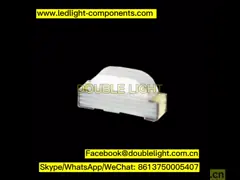 China Flange Wide Viewing Angle Type White Indicator LED 4.80mm 80 Deg Viewing Angle supplier