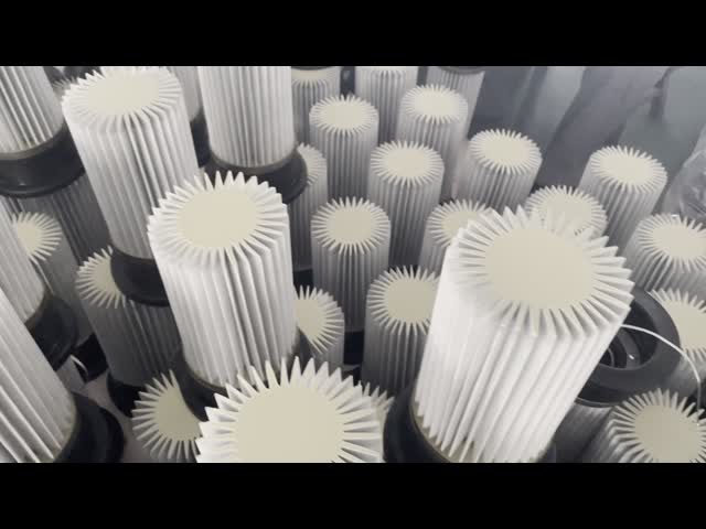 Industrial Pleated Filter Cartridge with Rubber Cap