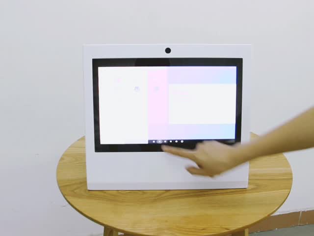 Desktop Face Recognition 13.3" TFT LCD Advertising Machine