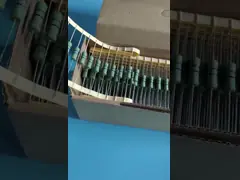 точность сопротивления 47ohm сплавляет фиксированный резистор раны провода video