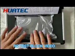 Ultrasonic RC Resolution Calibration Aws Block ISO / CE