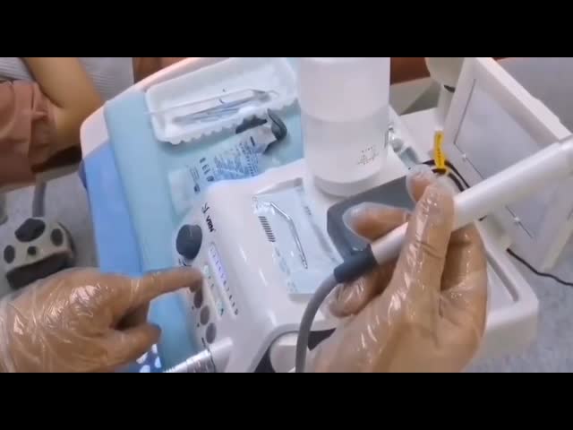 A8 Dental Ultrasonic Piezo Scaler With LED Handpiece With Wireless Pedal / Ultrasonido Dental