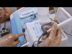 Зубоврачебная ультразвуковая Piezo пересчетка A8 с СИД Handpiece с беспроводной педалью/Ultrasonido зубоврачебными video