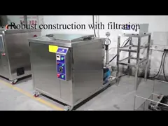 Уборщик цилиндрового блока двигателя промышленный ультразвуковой с рециркулировать фильтр video