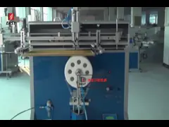 CE 350x250mm آلة طباعة الشاشة شبه الأوتوماتيكية لصندوق بلاستيكي