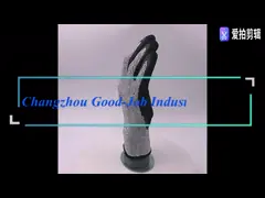 Double Dipped Gloves Sandy Nitrile Palm Coated 4443D Anti Cut Gloves