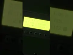 Green Muller Somet G6200 Weaving Machine Parts Touch Control System