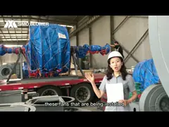 Steel Mill Dust Collector  Induced Draft Fan In Boiler Coupling Drivetrain