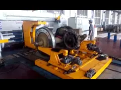 машина прессы 3500kN локомотивная Wheelset с двойными цилиндрами video