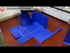 Flexible Impact Resistant PP Corrugated Plastic Box