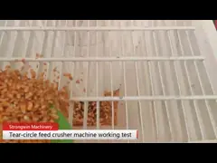 Дробилка молотковой дробилки зерна сои корма для животных 24T/H video