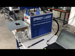 Машина 20W 30W маркировки лазера волокна бесплатной доставки ручная с программным обеспечением EZCAD video