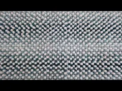 Циновки Bathroom Microfiber ливня синеля серой дополнительной размягченности пушистые толстые video