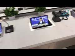 Сункен сальто поднимающее вверх контролирует, моторизованный монитор сальто, экран касания, video