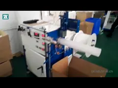 Сварка на горячем воздухе 1,5 кВт Пластиковая спиральная обмотка 1400 рмп Для Pp Pe поддерживающей трубы video