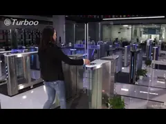 Управления доступом турникета барьера щитка 30 ватт ворота высокоскоростного безщеточные сползая video