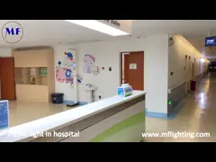 Свет приведенный пятна белого УДАРА CRI80 плоский поверхностный для домашней гостиницы video