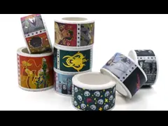 Die Cut Foil Stamp Stickers