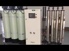 Система фильтрации воды обратного осмоза системы RO водоросли 750 LPH video