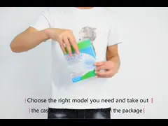 Многоразовые дети взрослых делают брошенный протектор водостойким для ванны ливня video