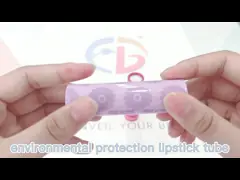 трубки губной помады 3.5g Eco дружелюбные бумажные с картиной цветка video