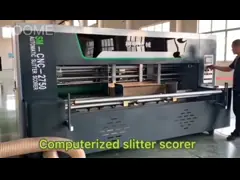 2750mm Lead Edge Feeder Computer Control Thin Blade Slitter Scorer
