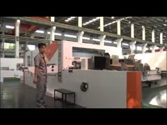 Машина вырезывания плашки 4.2KW 22s/Min обнажая для бирки коробки бумажного стаканчика video