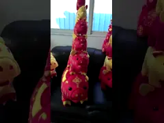 Китайской игрушка заполненная крысой плюша зодиака 25cm на Новый Год video